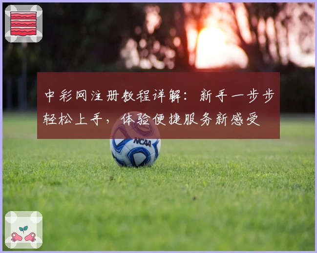 中彩网注册教程详解:新手一步步轻松上手,体验便捷服务新感受