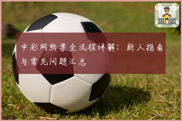中彩网购票全流程详解：新人指南与常见问题汇总